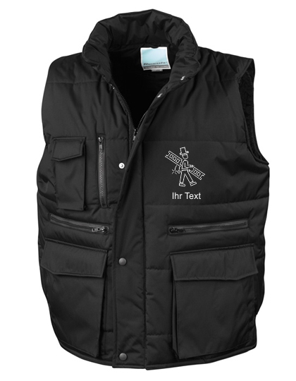 Weste/Bodywarmer „ Max “ mit Schorni 1 und Text