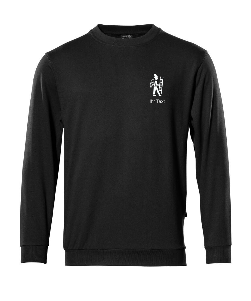 Mascot Pullover Caribien mit Schorni 2 und Text
